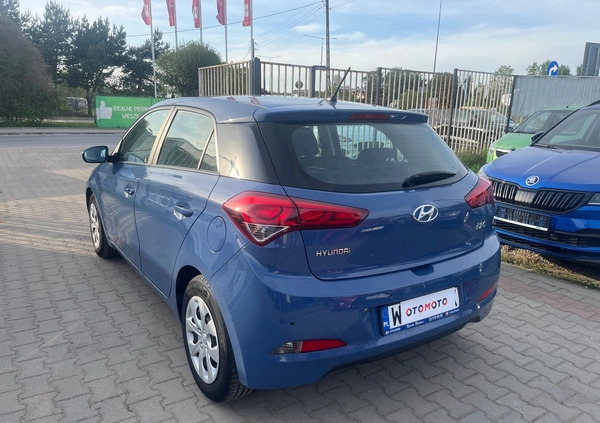 Hyundai i20 cena 43900 przebieg: 71000, rok produkcji 2018 z Warszawa małe 79